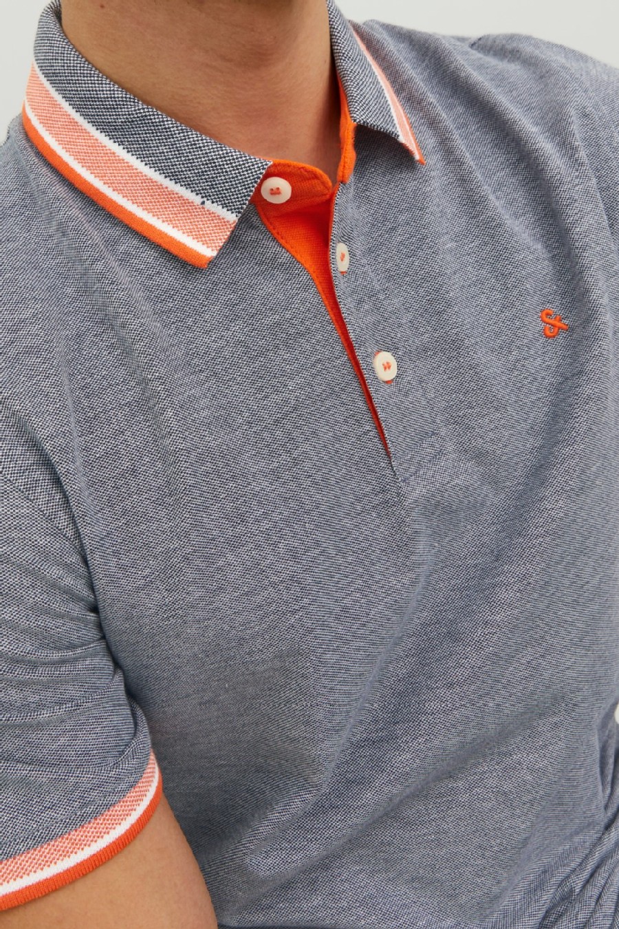 Polo paita JACK & JONES 12136668-Navy-Blazer