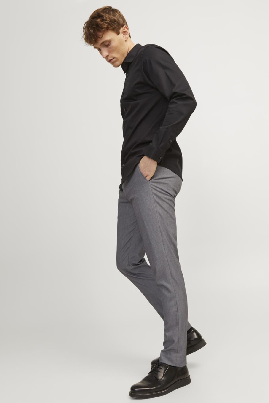 Pukuhousut JACK & JONES 12199893-LG-Melange