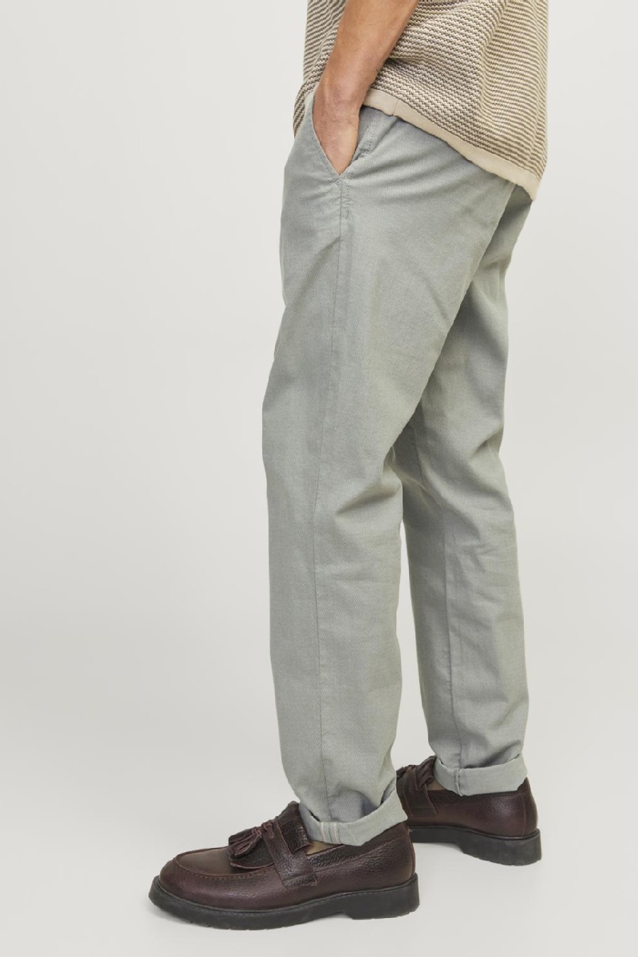 Klassiset housut JACK & JONES 12206198-Agave-Green