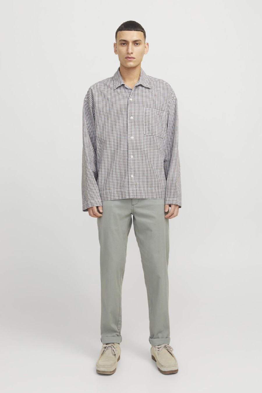 Klassiset housut JACK & JONES 12206198-Iceberg-Green