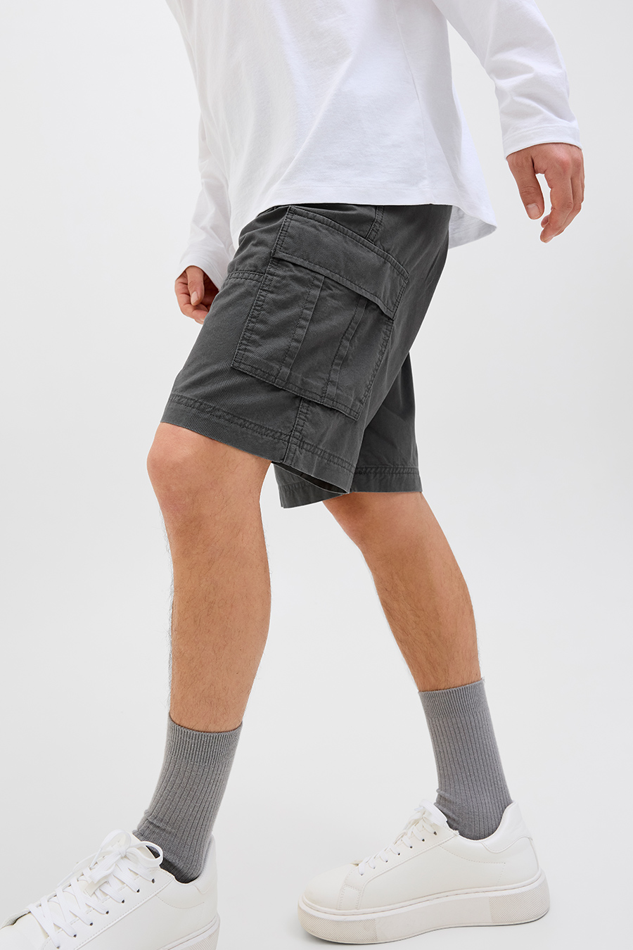 Kangasshortsit JACK & JONES 12254276-Castlerock