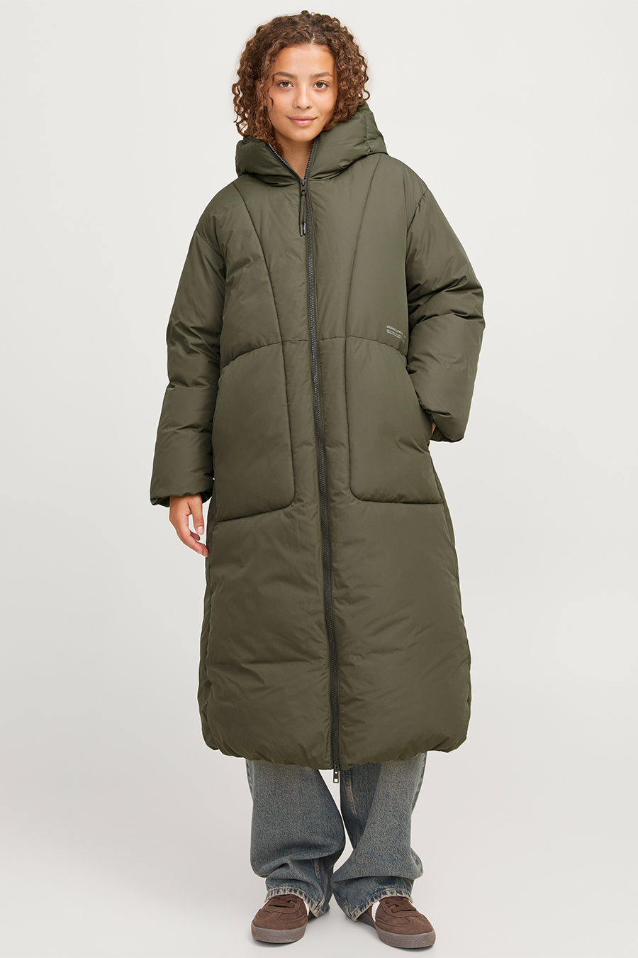 Talvitakki JJXX 12258746-Grape-Leaf