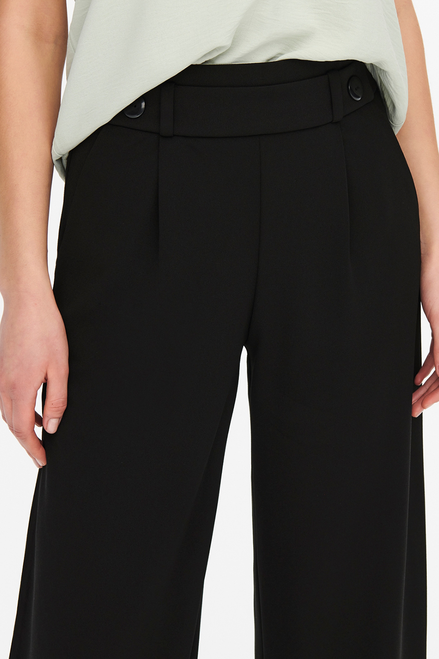 Kangashousut JACQUELINE DE YONG 15208430-Black-BLACK