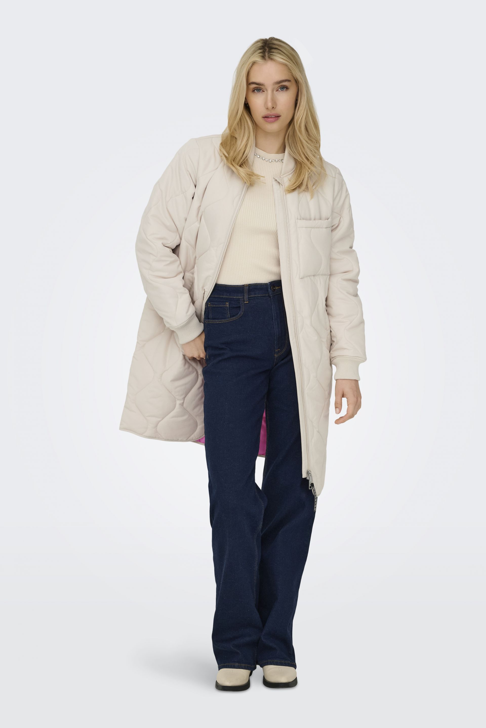 Päällystakki JACQUELINE DE YONG 15328306-Moonbeam-FF