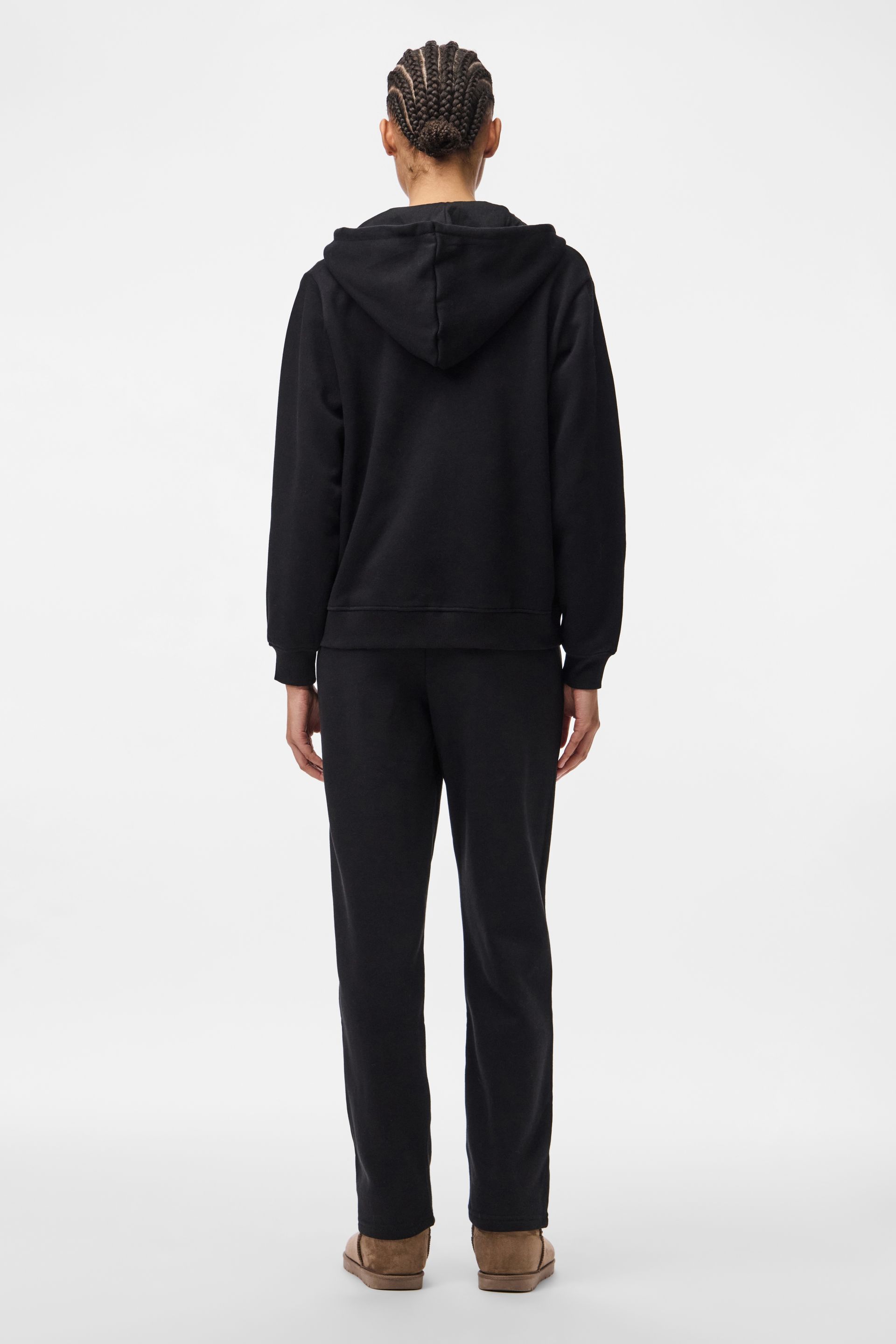 Kangashousut PIECES 17156301-Black