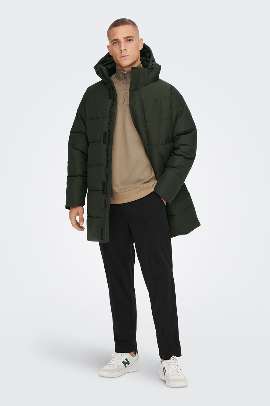 Talvitakki ONLY & SONS 22020156-Peat