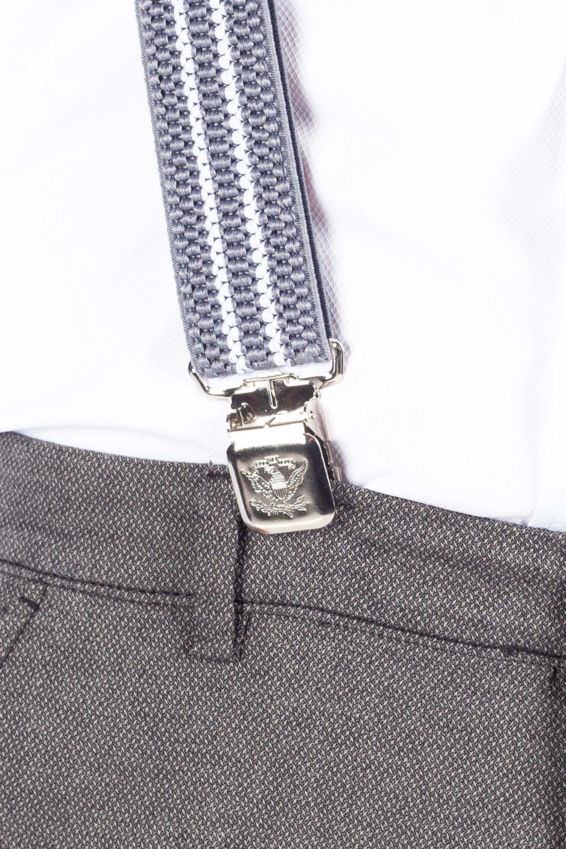 Henkselit X JEANS DYK40-008-MIX-LTGR-WHITE