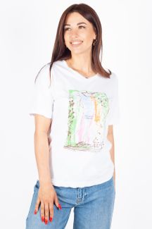 T-paita BLUE SEVEN 105860-001