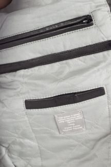 Vuorilla varustettu nahkatakki GIPSY 1201-0624-brown