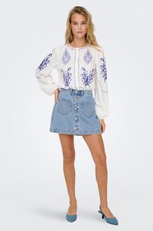 Farkkuhame ONLY 15349035-Light-Blue