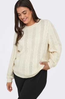 Villapaita ONLY CARMAKOMA 15358155-Whitecap-Gray