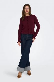 Neuletakki JACQUELINE DE YONG 15363485-Maroon-Banner