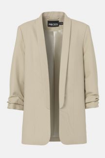 Pikkutakki PIECES 17090996-White-Pepper