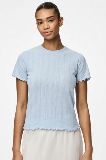 T-paita PIECES 17152053-Cashmere-Blue