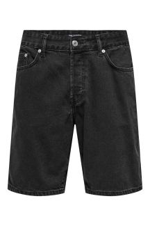 Farkkushortsit ONLY & SONS 22032930-Black