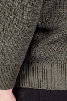 Korkea kaulus villapaita MCL 33811-HAKI-MELANJ