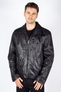 Nahkatakki DEERCRAFT 3701-0154-black