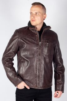 Nahkatakki DEERCRAFT 3701-0163-dark-brown