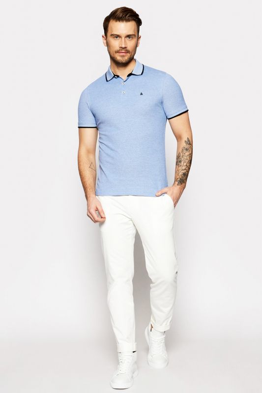 Polo paita JACK & JONES 12136668-Bright-Cobalt