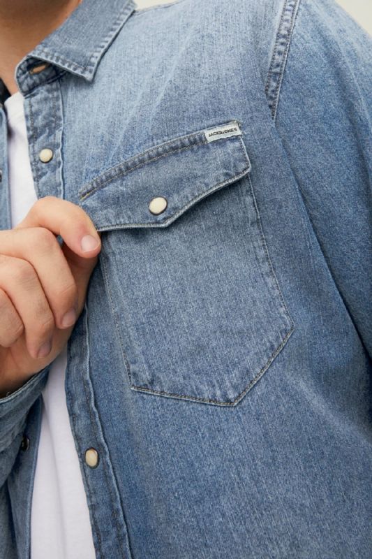 Farkkupaita JACK & JONES 12138115-Medium-Blue