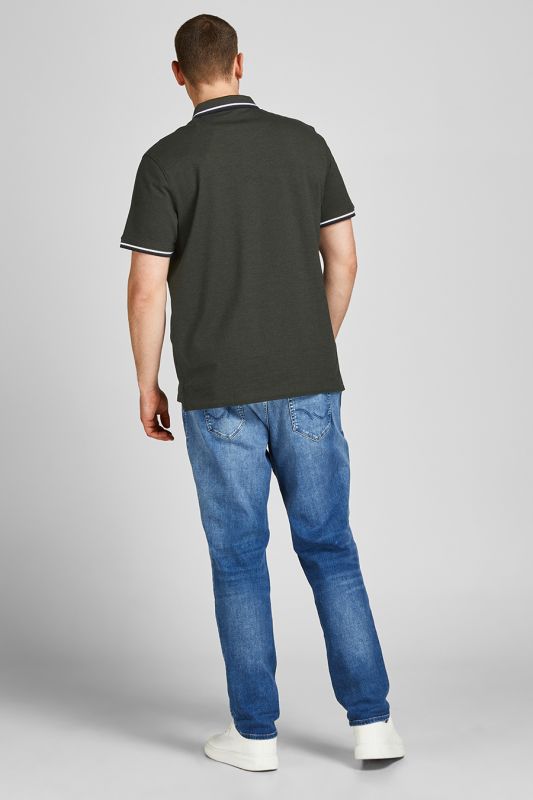 Polo paita JACK & JONES 12143859-Forest-Night