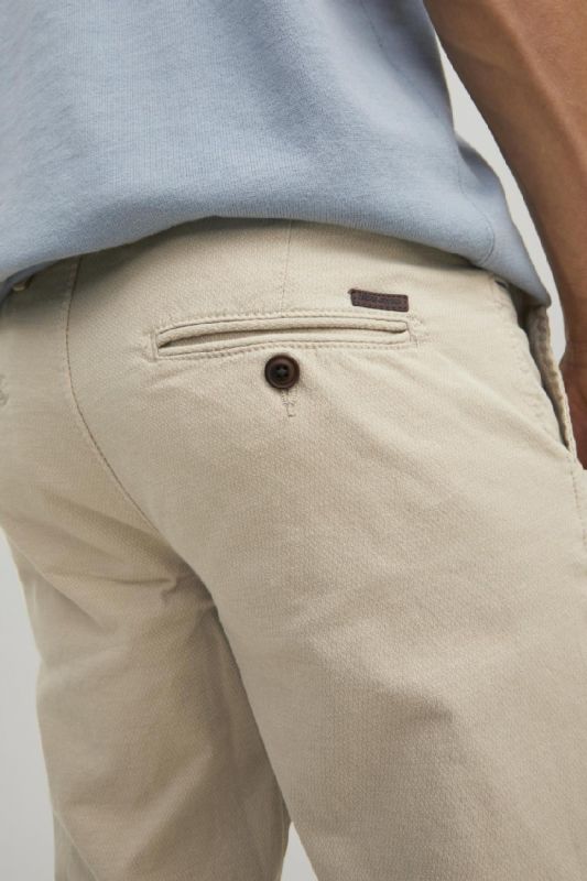 Klassiset housut JACK & JONES 12206198-Dune-SOLID