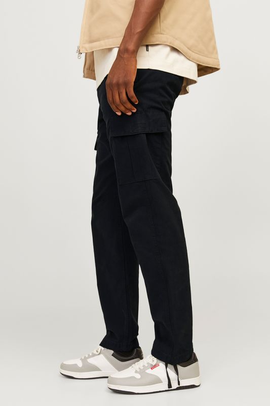 Cargo housut JACK & JONES 12258150-Black