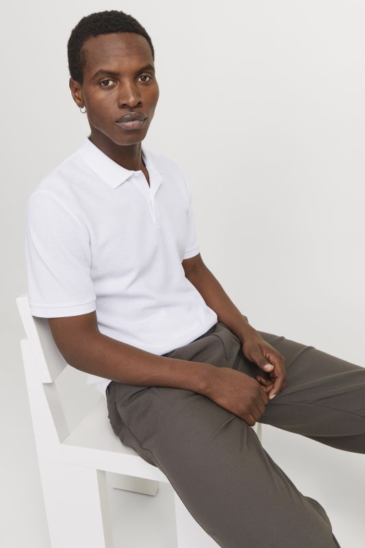 Polo paita JACK & JONES 12268130-White