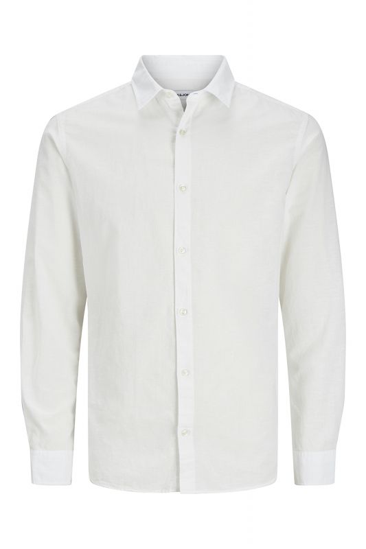 Pellava paita JACK & JONES 12269089-White