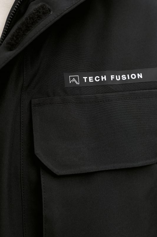 Talvitakki JACK & JONES 12284695-Black-Beauty