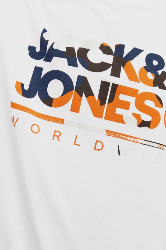 T-paita JACK & JONES 12287689-White