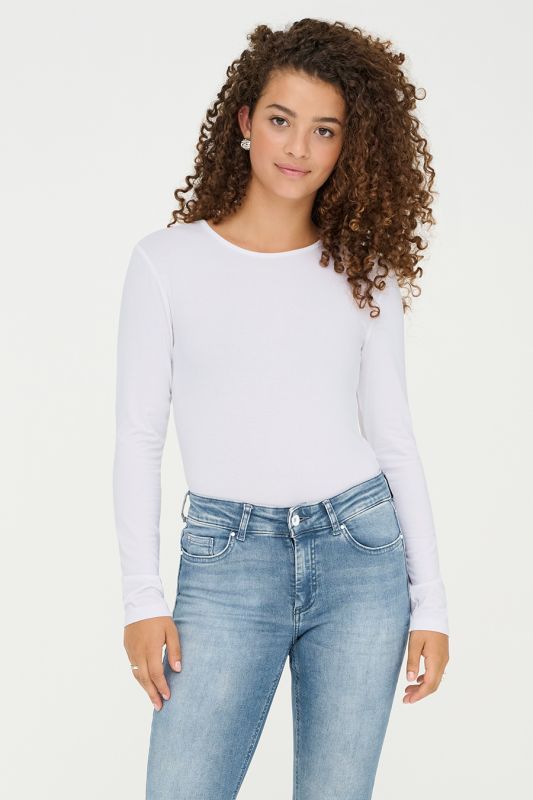 Pitkähihainen T-paita JACQUELINE DE YONG 15272092-White