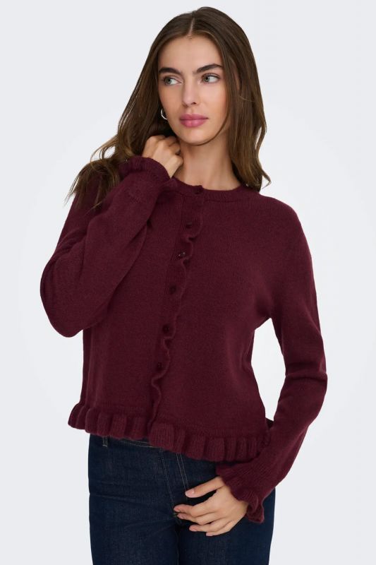 Neuletakki JACQUELINE DE YONG 15363485-Maroon-Banner