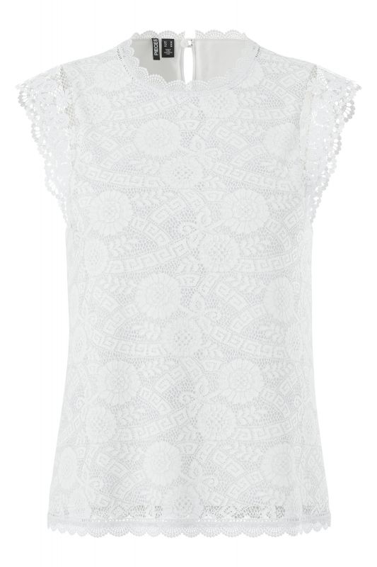 T-paita PIECES 17120454-Cloud-Dancer