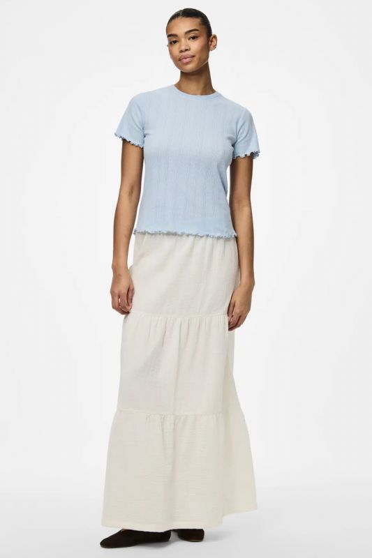 T-paita PIECES 17152053-Cashmere-Blue