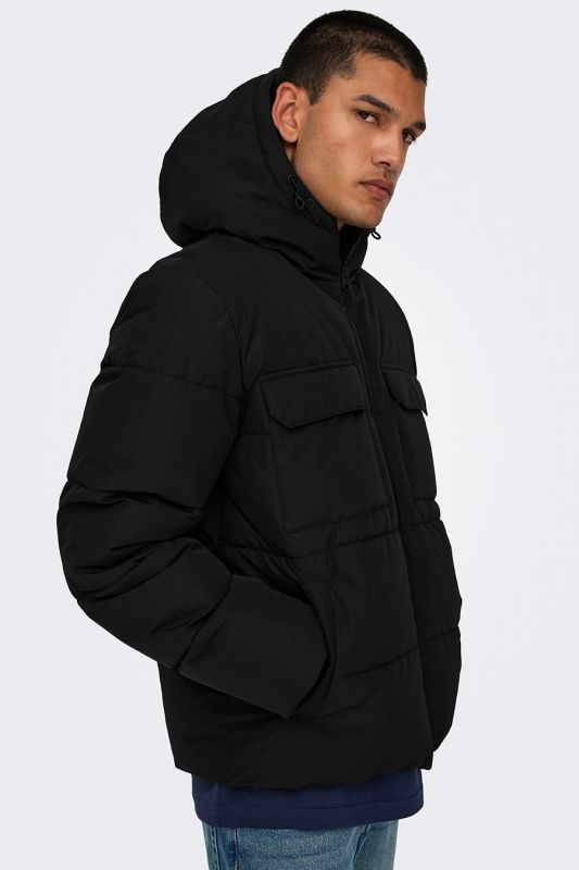 Talvitakki ONLY & SONS 22029661-Black