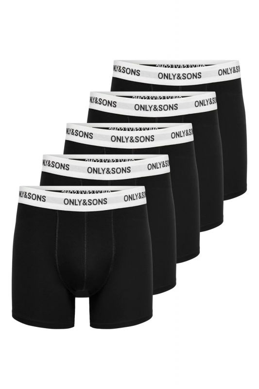 Bokserit ONLY & SONS 22030385-Black-WWBL