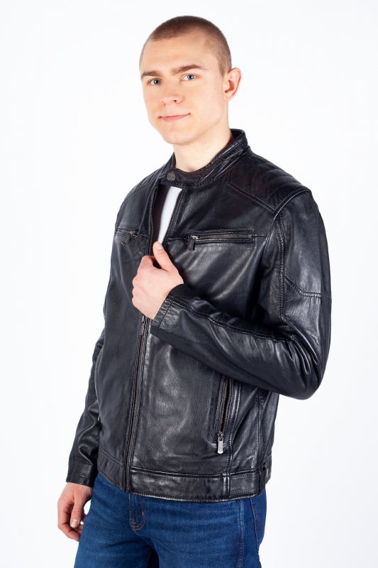 Nahkatakki DEERCRAFT 3701-0126-black