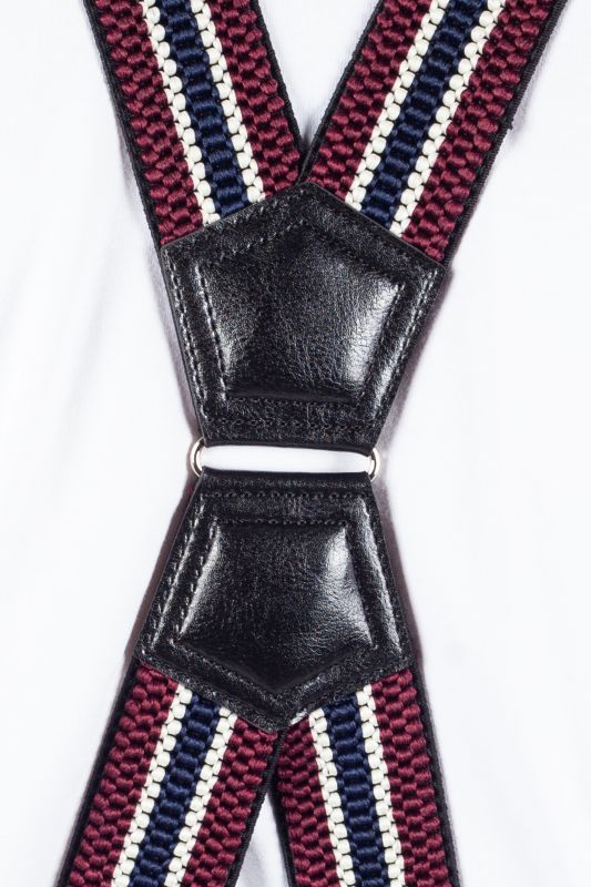 Henkselit X JEANS DMAX40-MIX-RED-GRAY