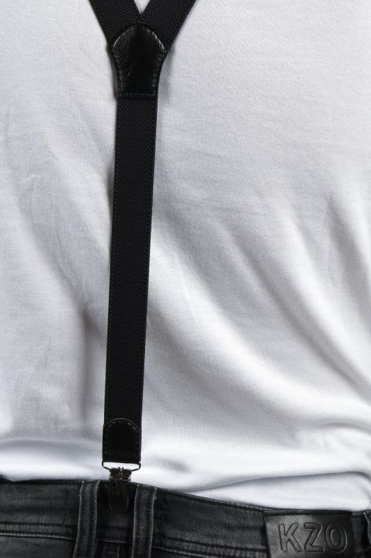 Henkselit X JEANS DYP25-BLACK