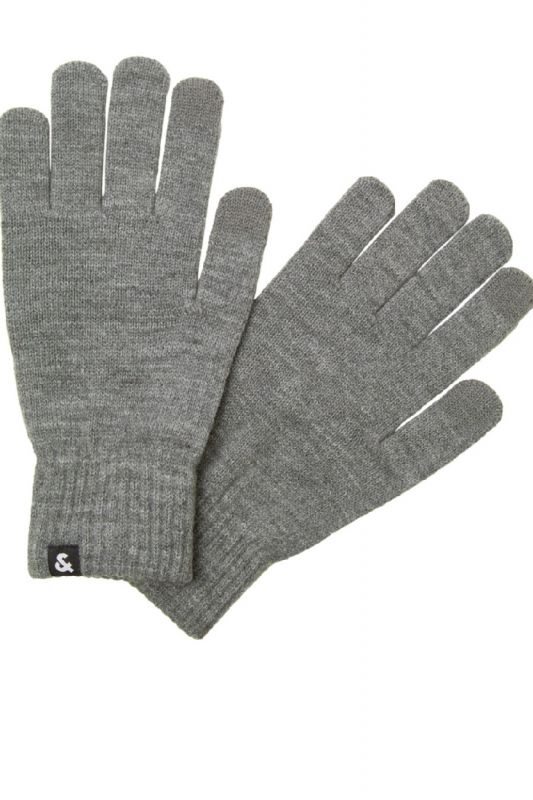 Käsineet JACK & JONES 12159459-Grey-Melange