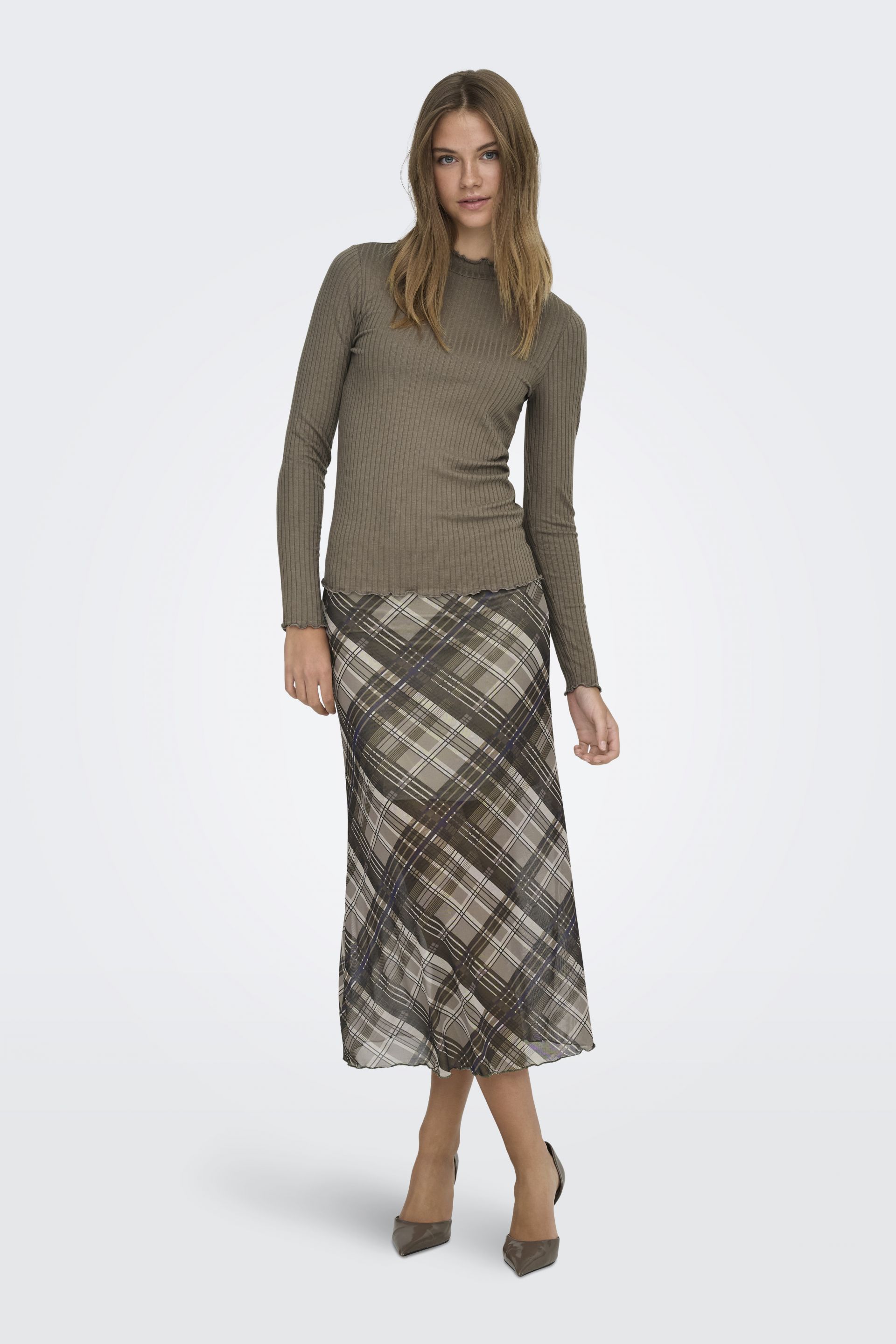 Megztinis JACQUELINE DE YONG 15228065-Walnut