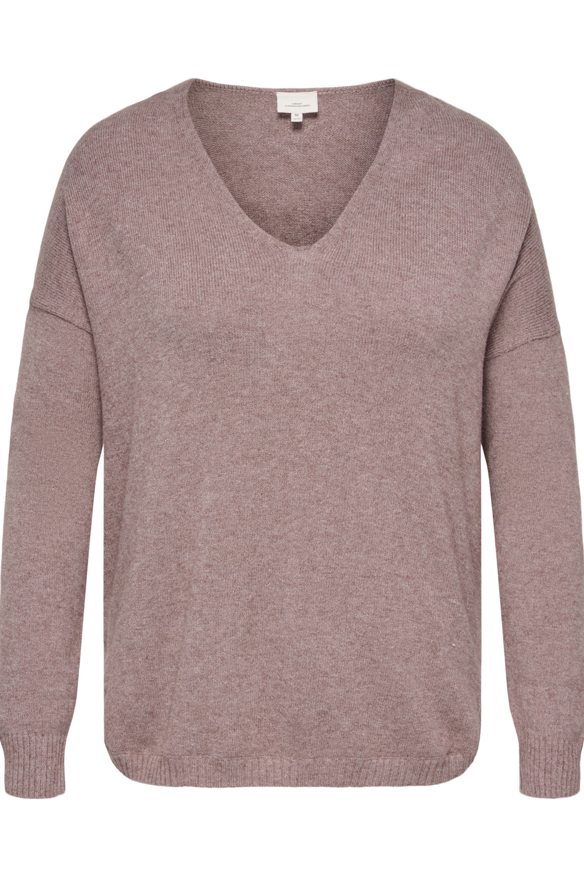 Megztinis ONLY CARMAKOMA 15267202-Rose-Brown
