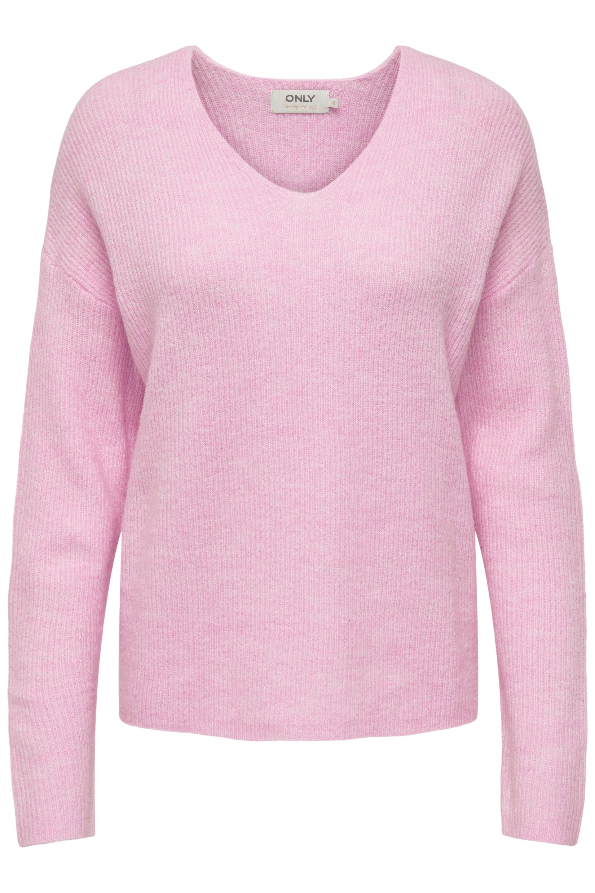 Megztinis ONLY 15321177-Pink-Lady