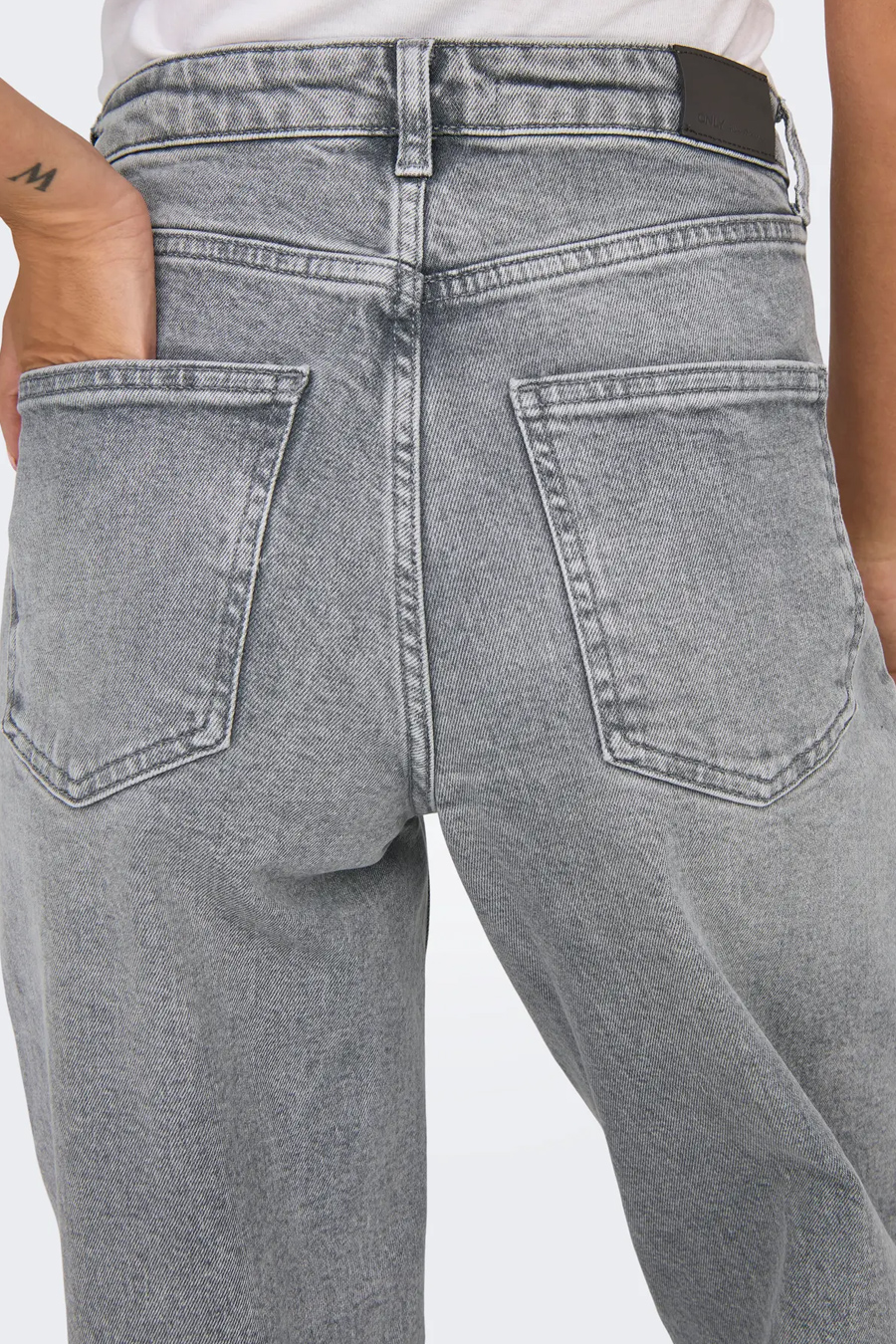 Džinsai ONLY 15334821-Medium-Grey