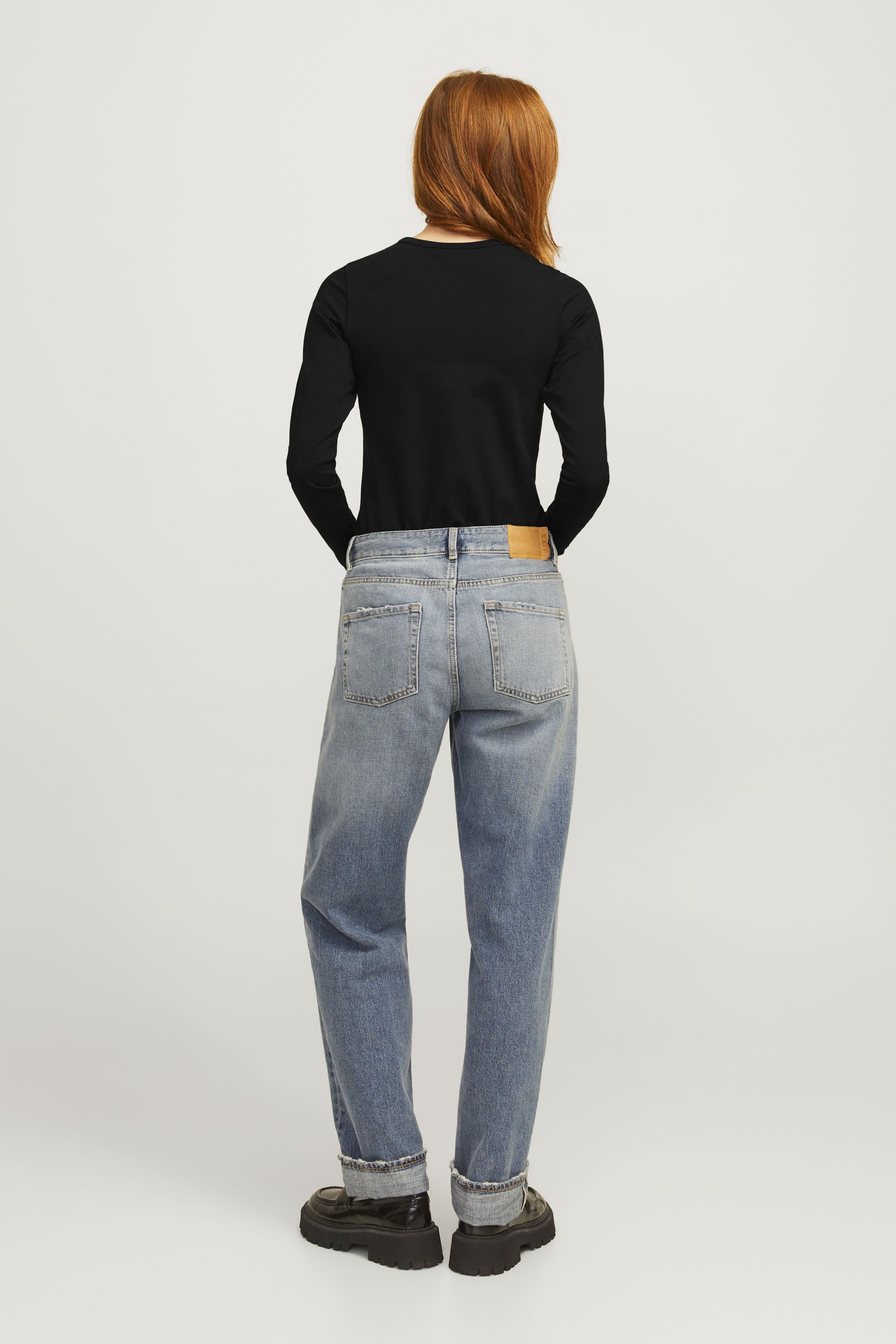 Marškinėliai ilg. rankovėmis JJXX 12258414-Black