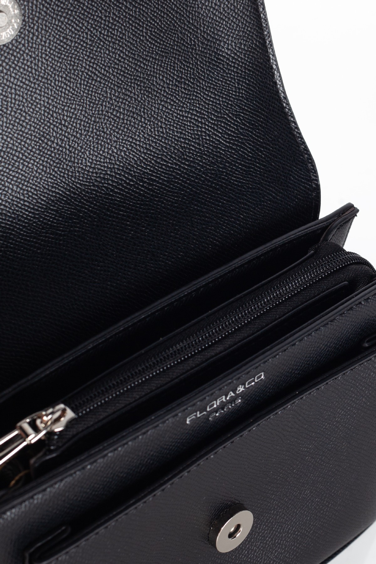 Rankinė per petį FLORA&CO F6743-NOIR