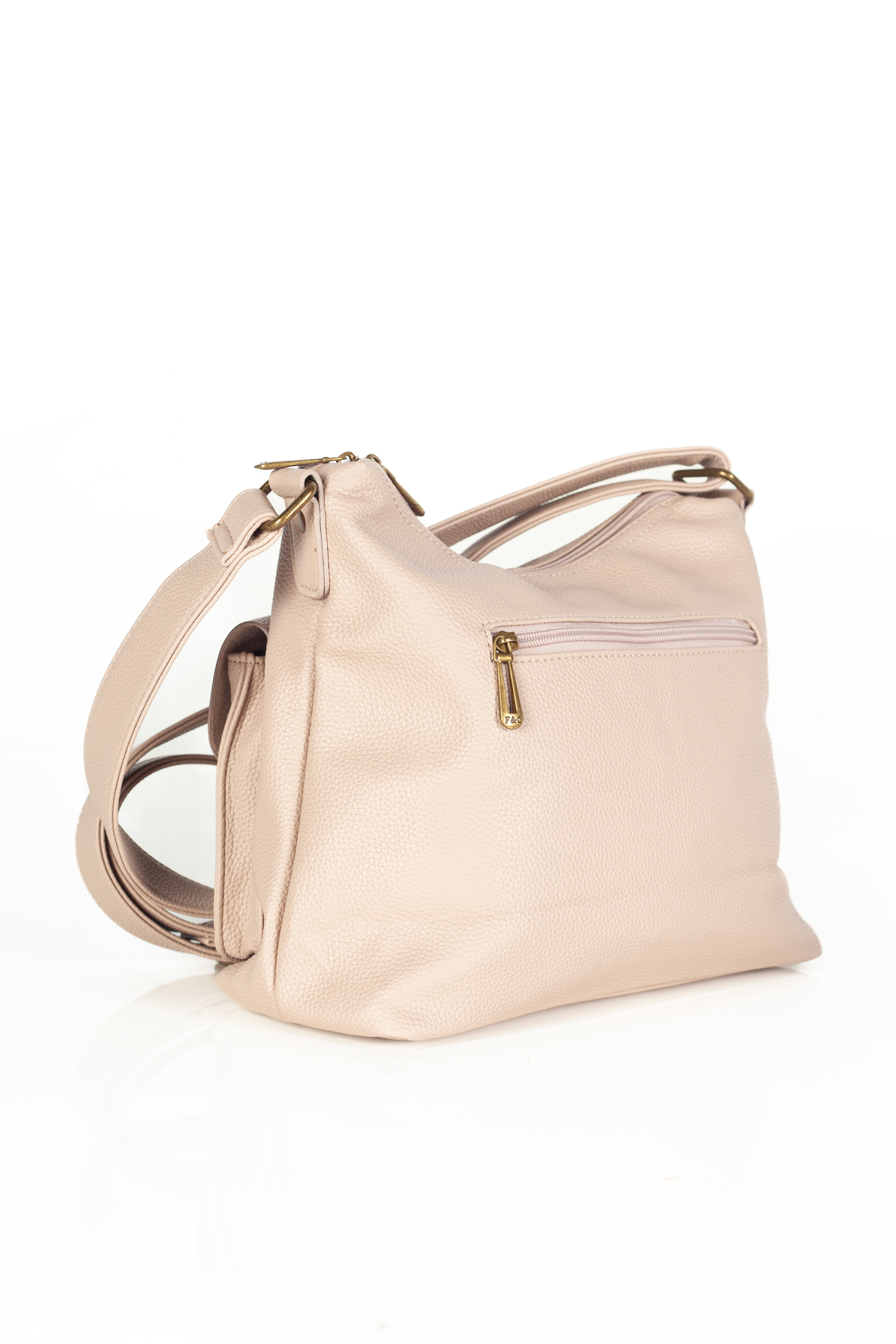 Rankinė per petį FLORA&CO F8516-BEIGE