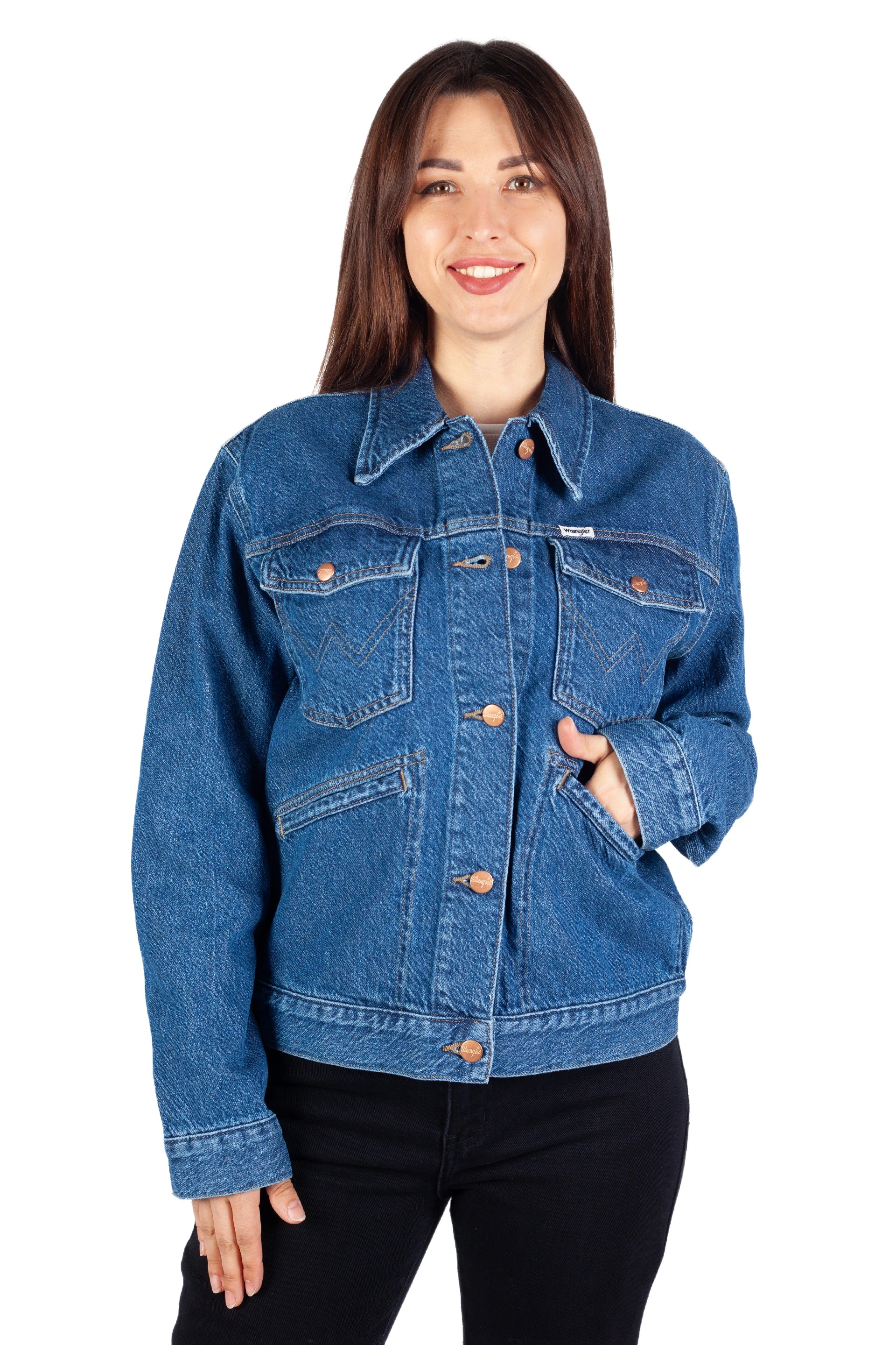 Džinsinė striukė WRANGLER 112351315