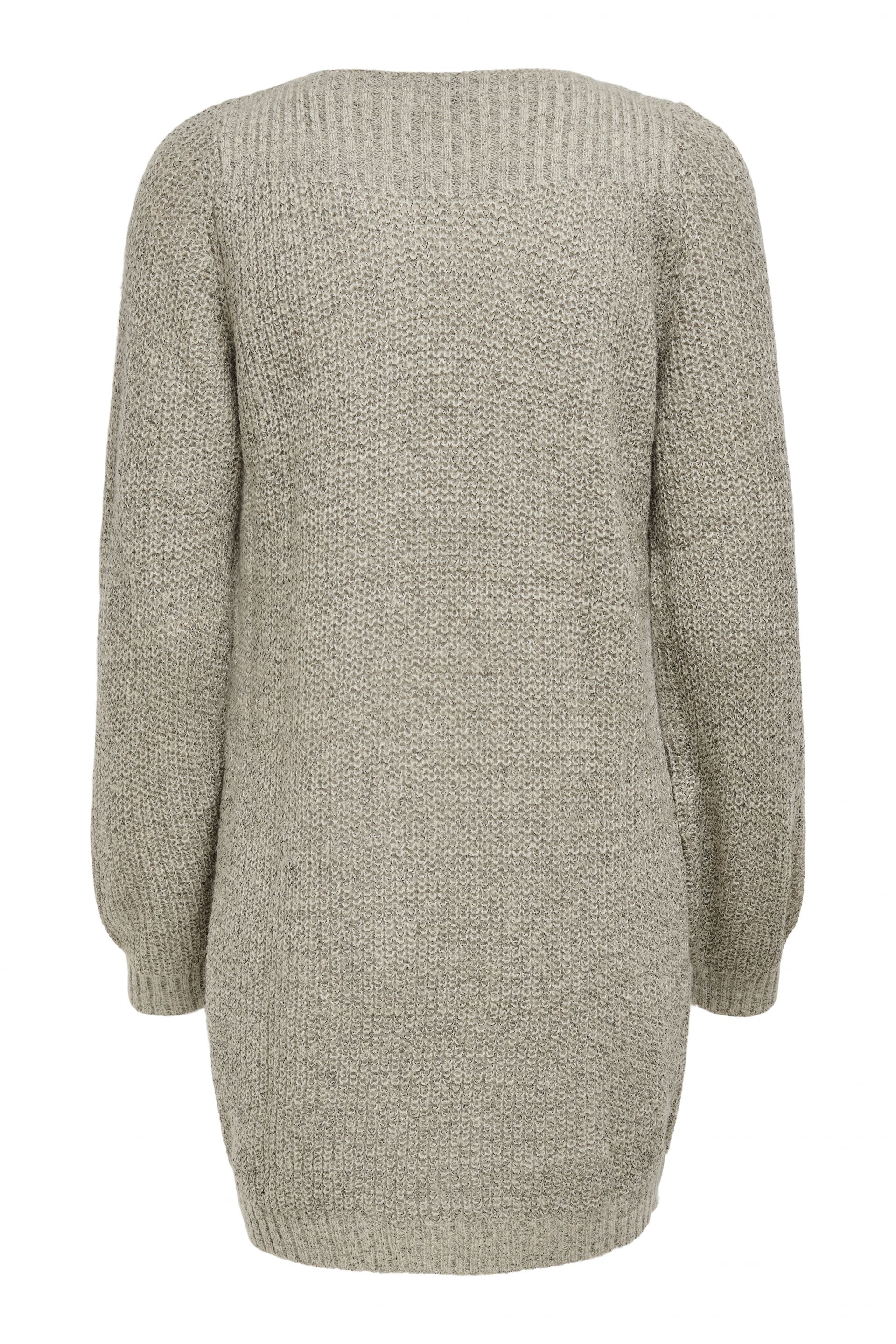 Megzta suknelė JACQUELINE DE YONG 15234103-Cement-WBP